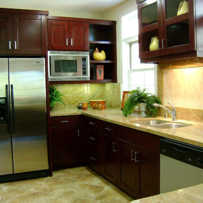 Spacious layout featuring integrated appliances and design.